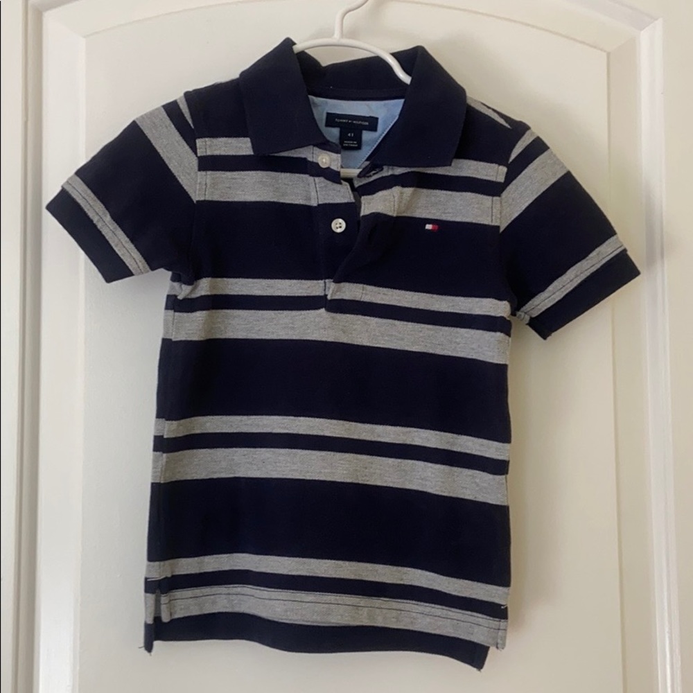 Tommy Hilfiger Polo Shirt Sz 4